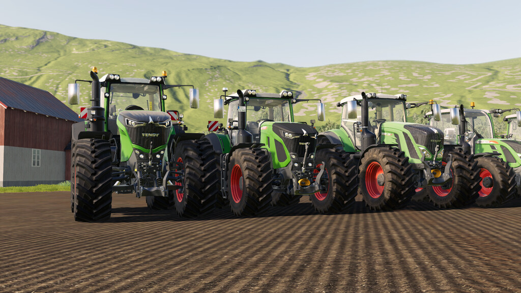 Fendt Vario Chrome Mirrors (Prefab*)