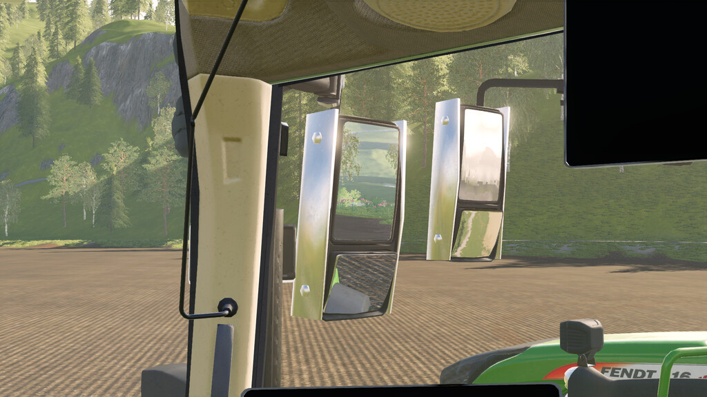 Fendt Vario Chrome Mirrors (Prefab*)