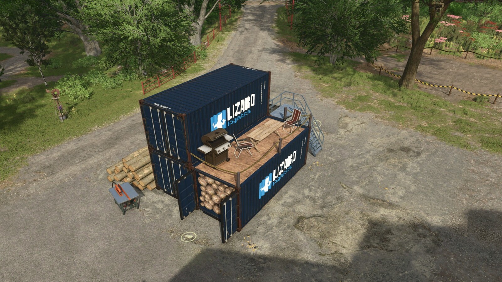 Lizard Wood Storage