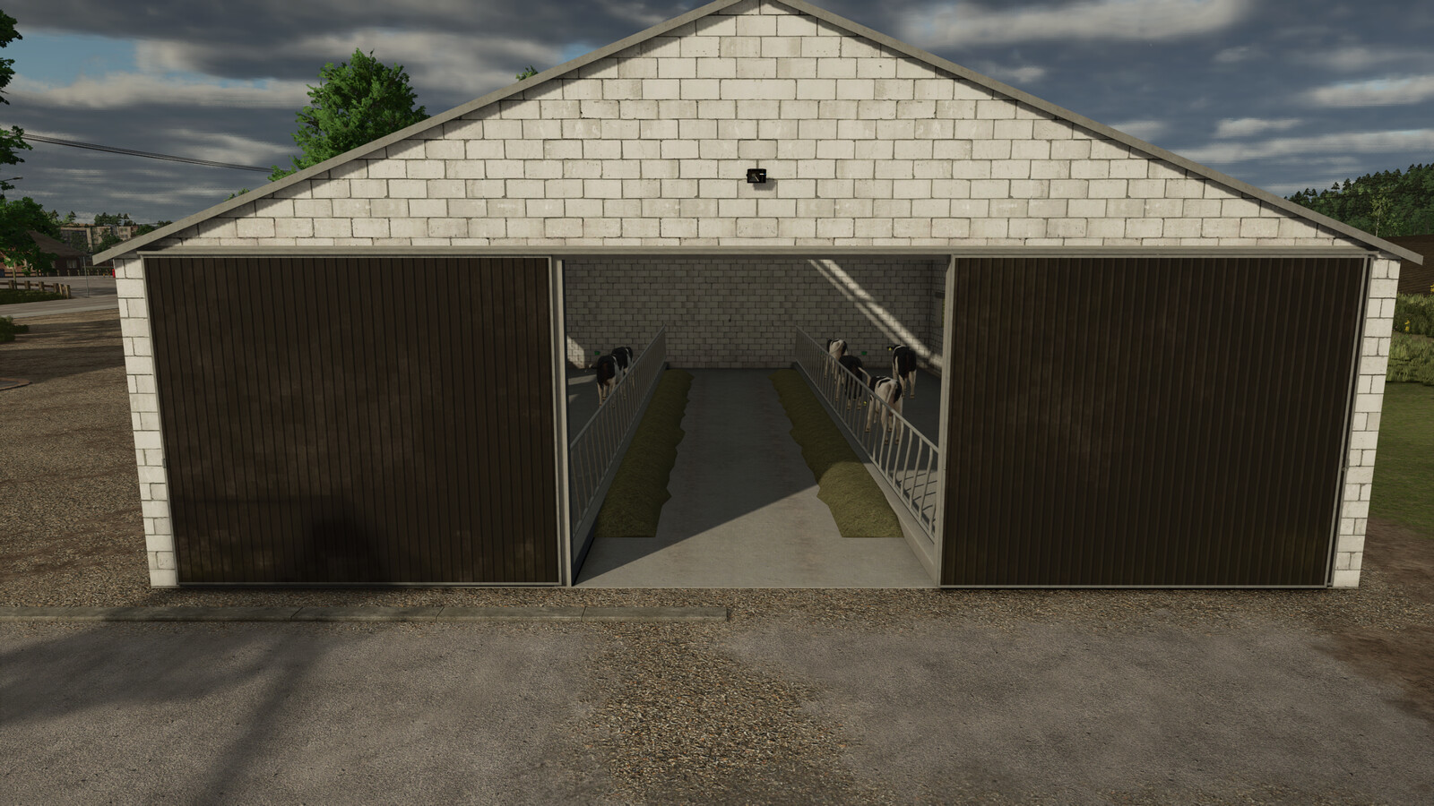 Cowshed With Hall