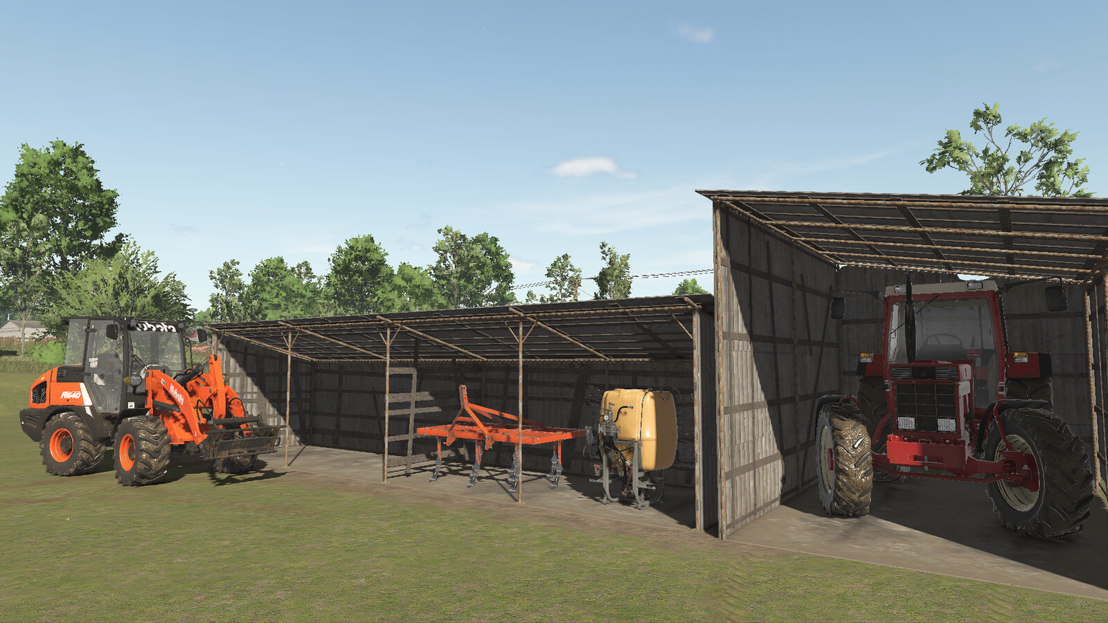 Pack Of Small Sheds