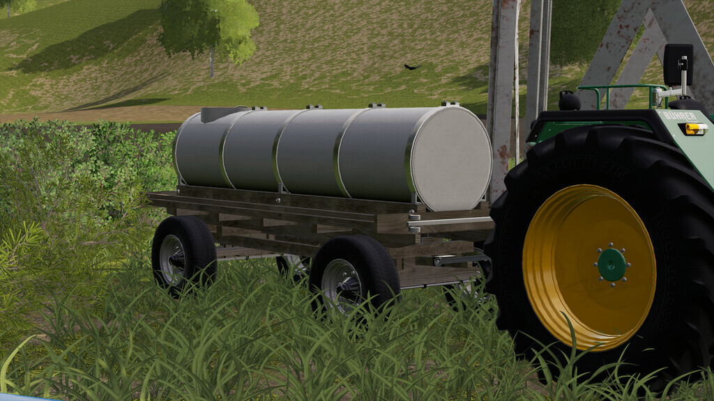 Old Water Trailer