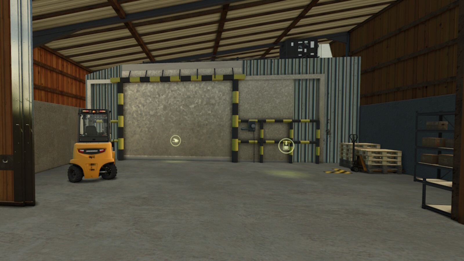 Hall With Cooling Chamber