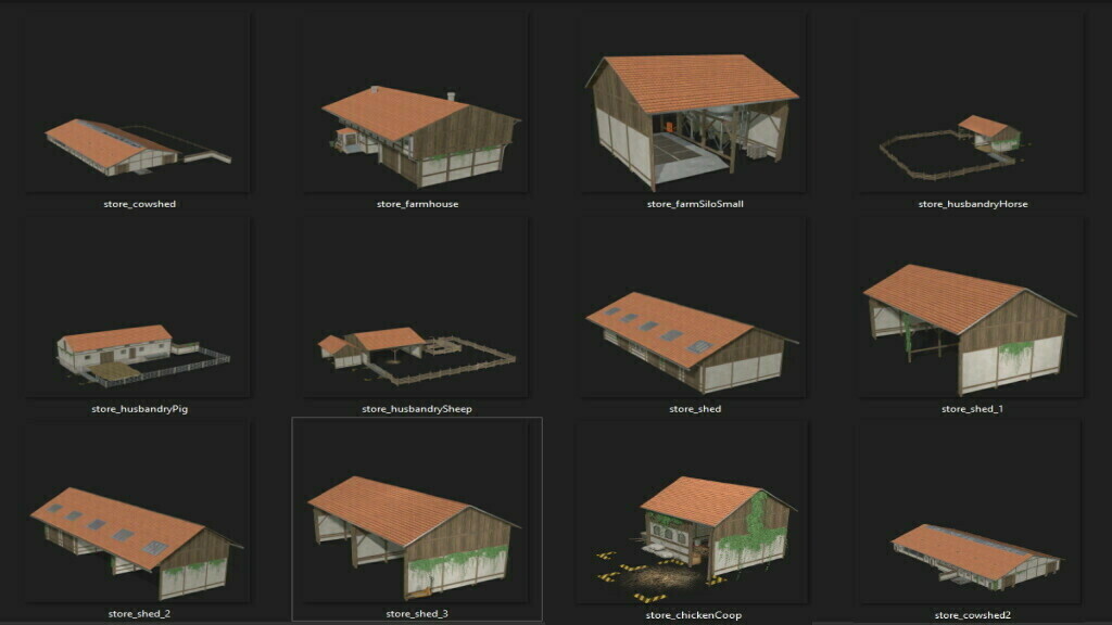 Timbered Farmpack