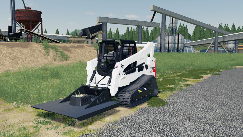 Mower For Skid Steer Loaders