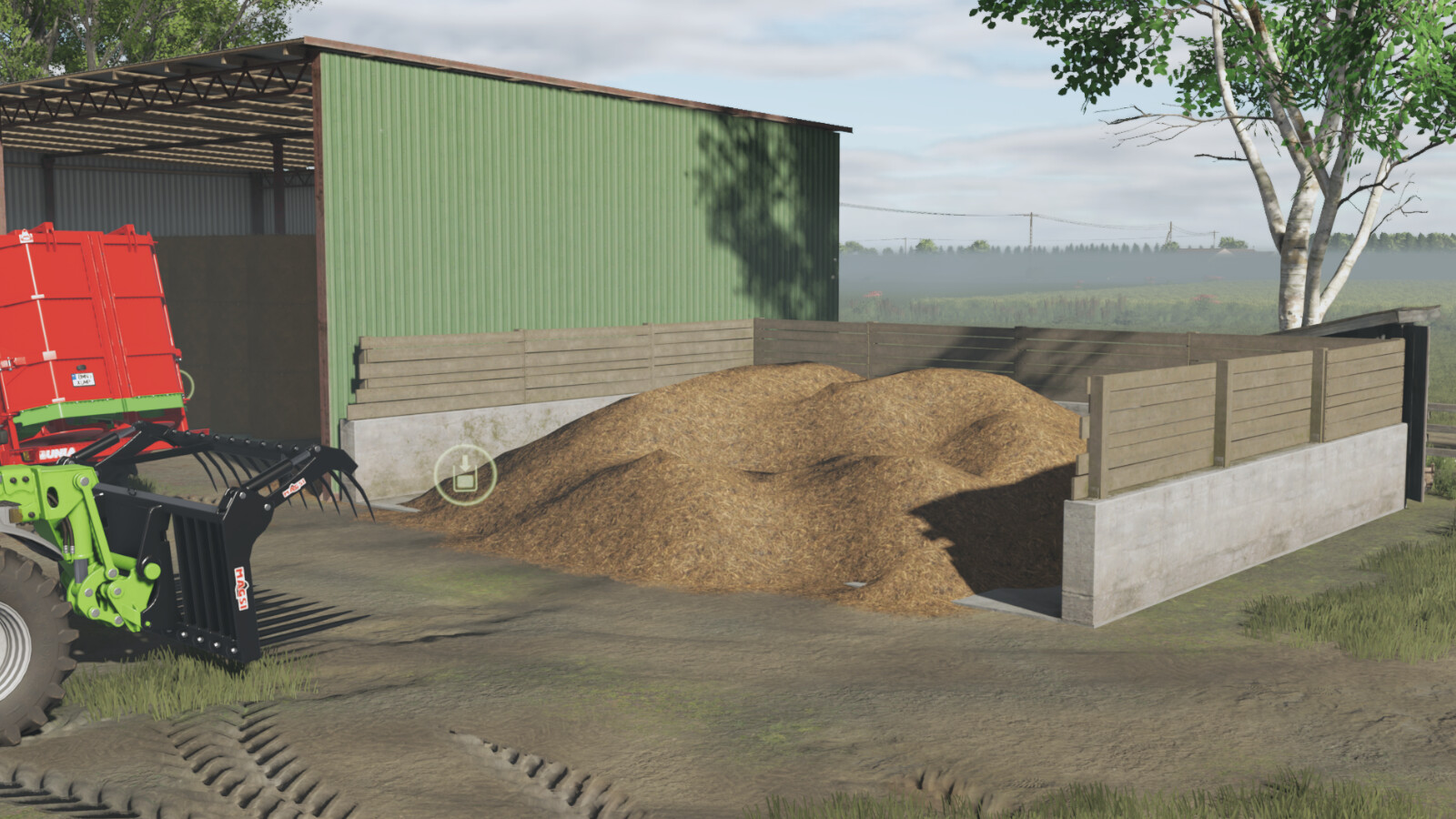 Pack Of Manure Heap