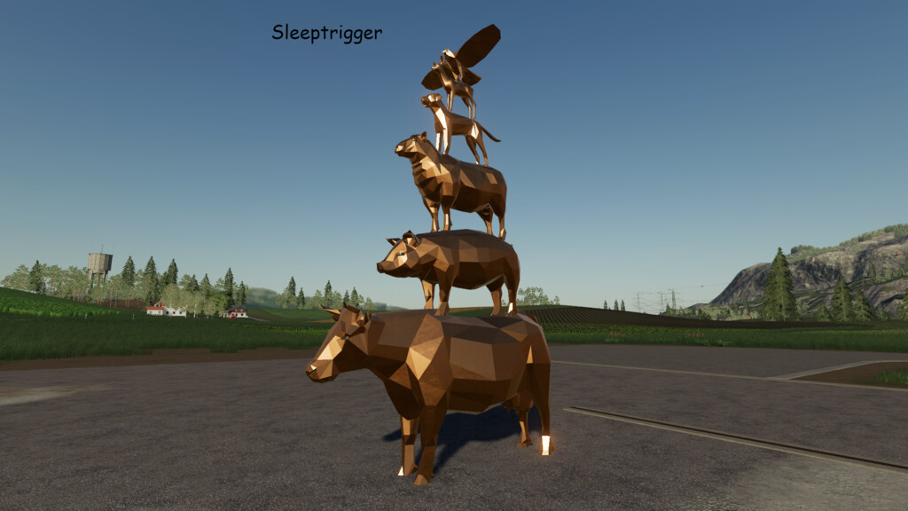 Animal-Statue