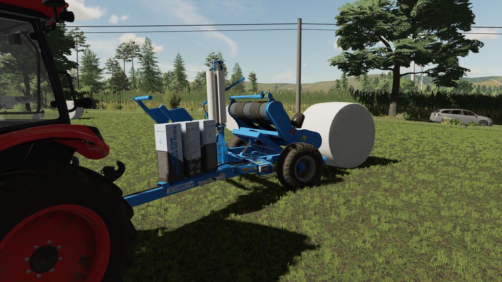 Scorpio Bale Wrapper