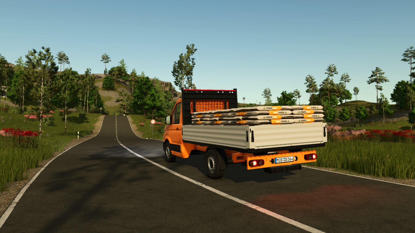 MAN TGE Flatbed