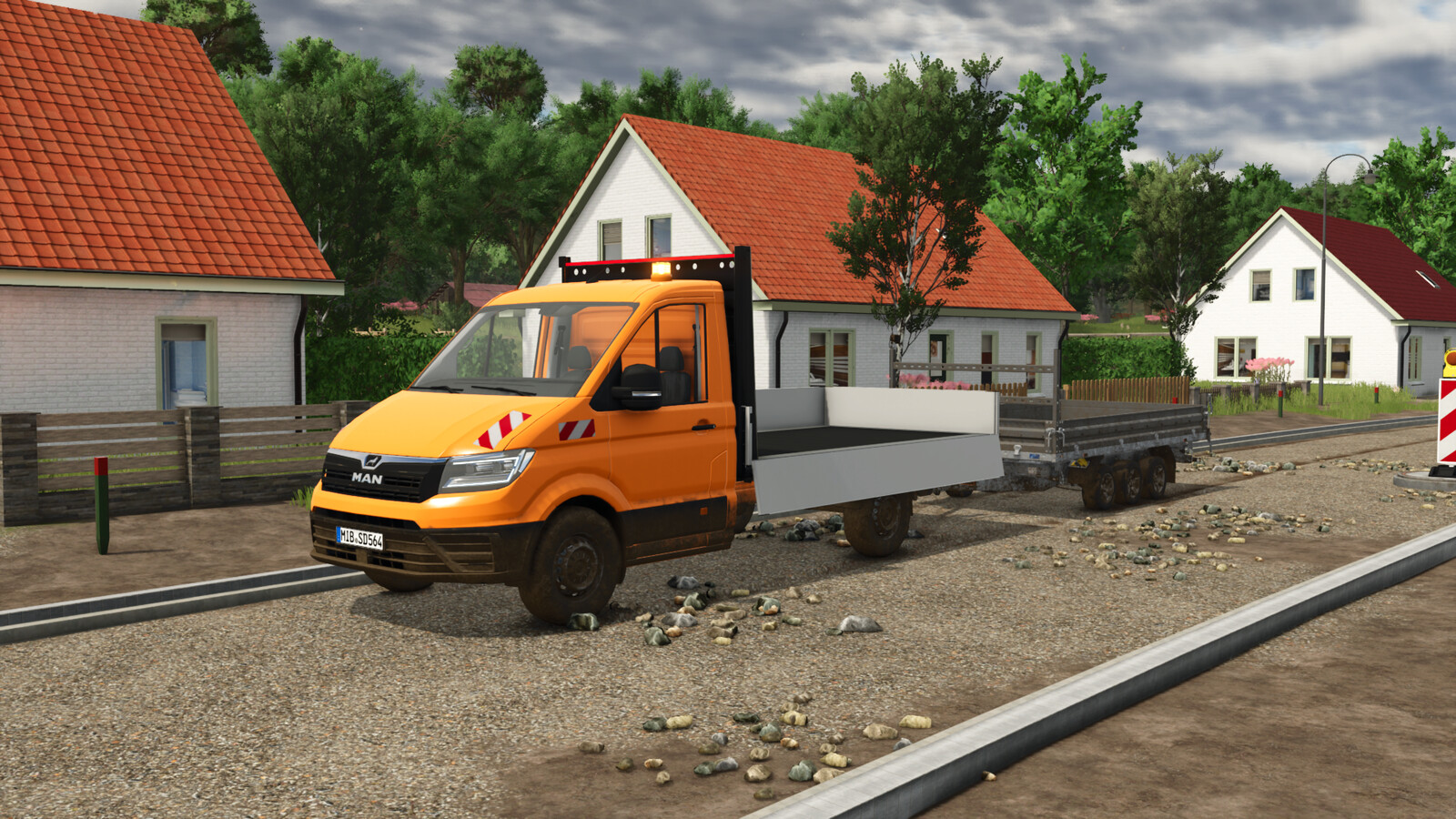 MAN TGE Flatbed