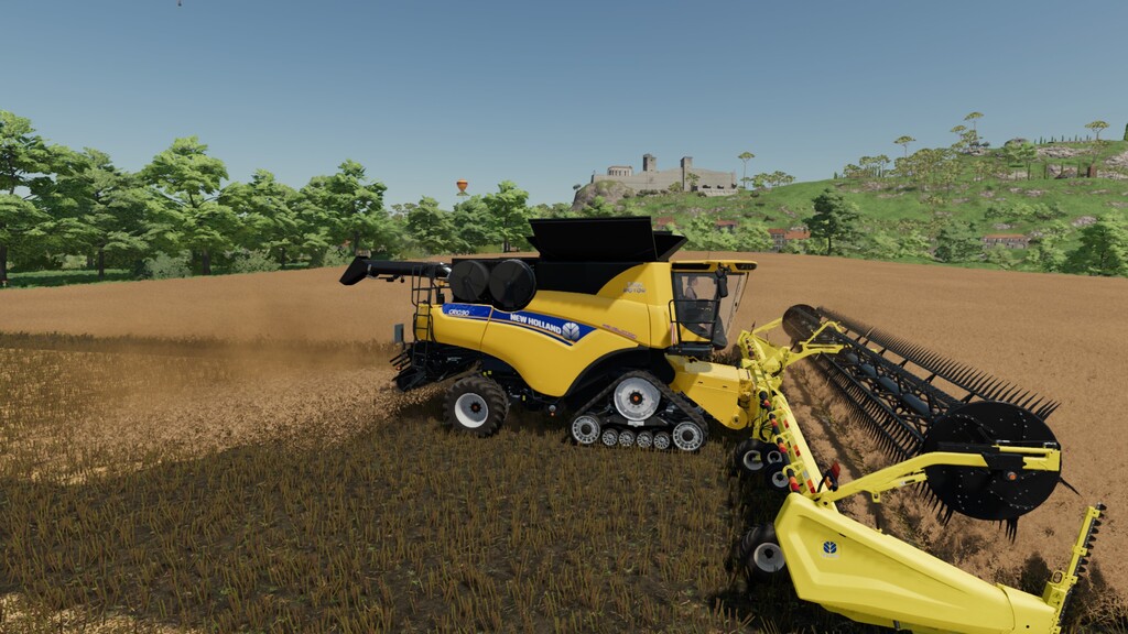 JD HD50F With Integrated Cutterbar Wagon