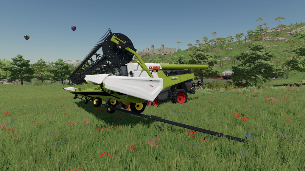 JD HD50F With Integrated Cutterbar Wagon