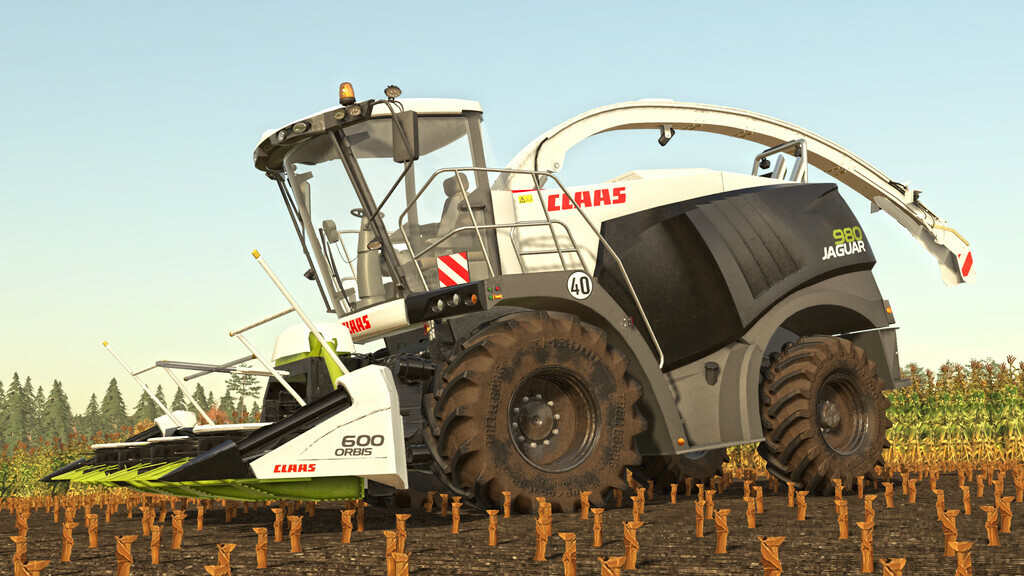 Claas Jaguar 900 Type 496
