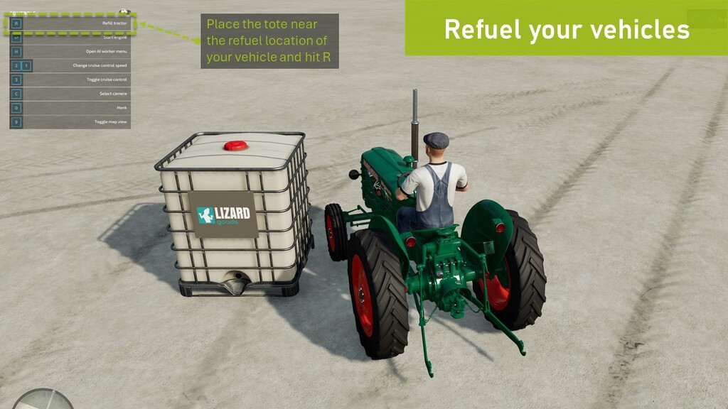Refillable IBC Tank