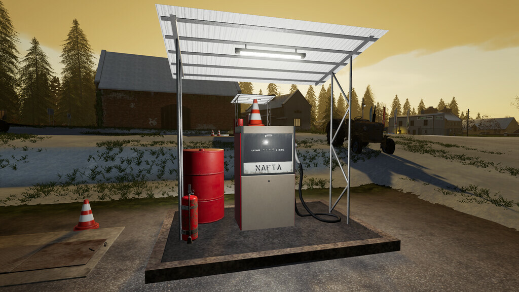 Small Gas Station