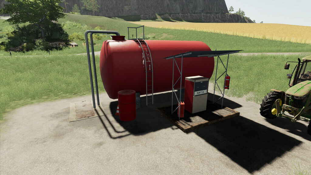 Small Gas Station