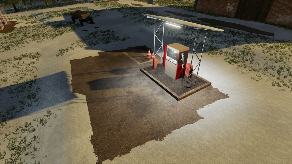 Small Gas Station