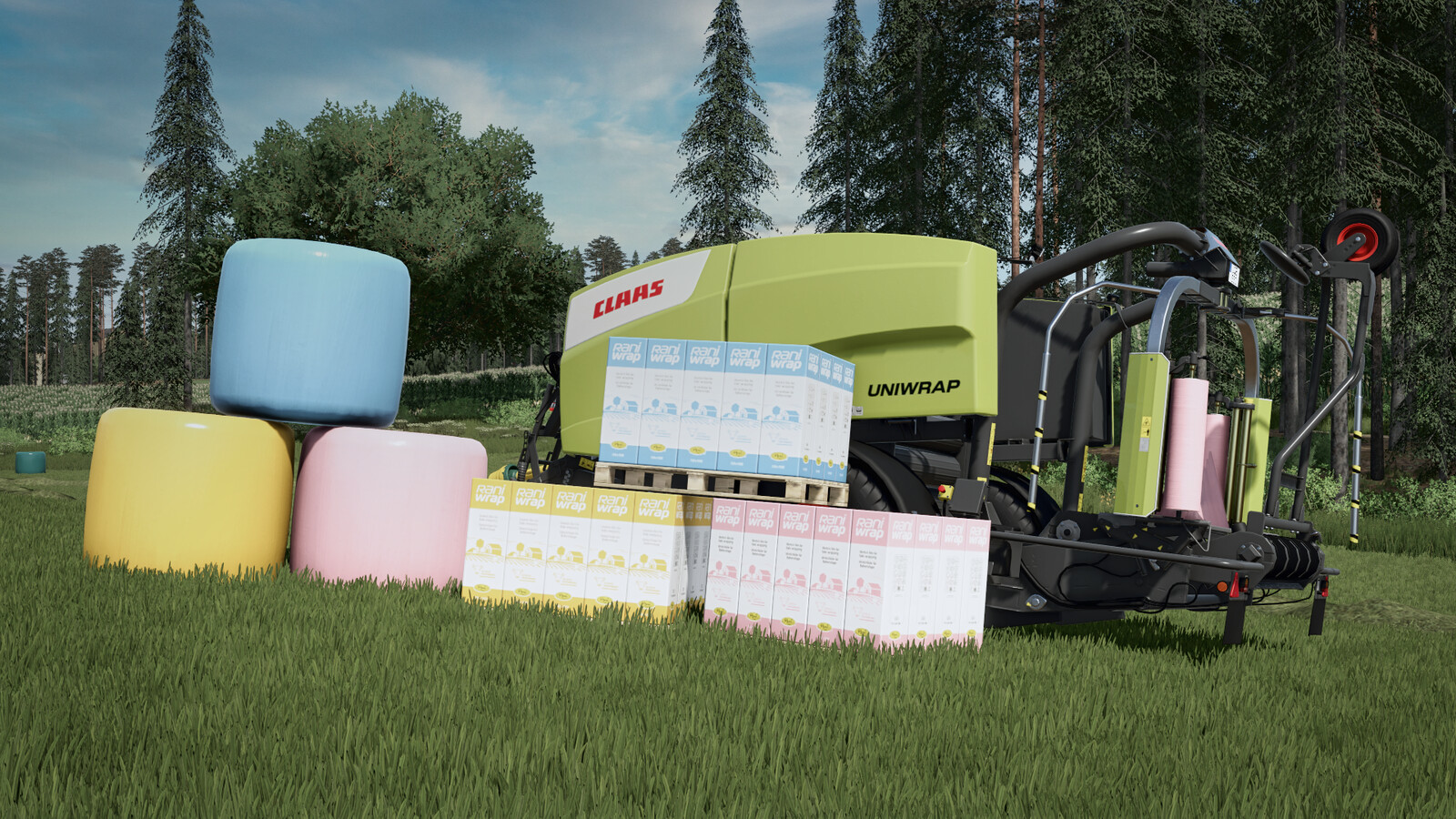 CLAAS ROLLANT 455 UNIWRAP