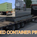 Flatbed Floor With Container Pins Fix (Definitive) v1.0 ETS2
