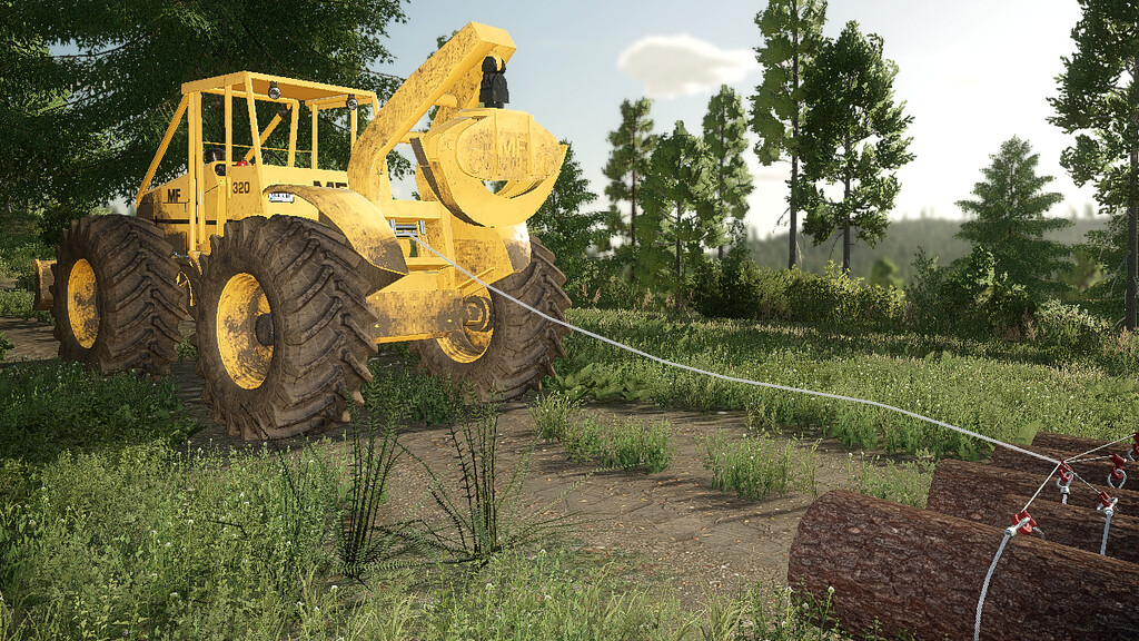 Skidder MF320
