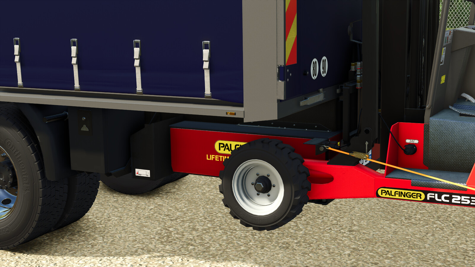Palfinger FLC-253 Hitch System (Prefab*)