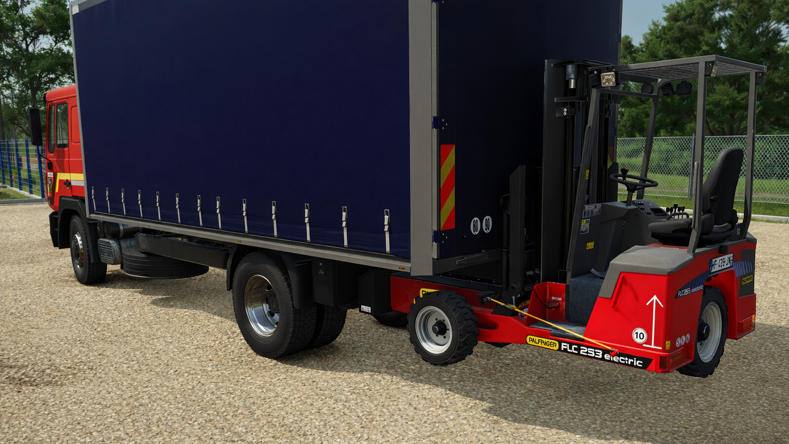 Palfinger FLC-253 Hitch System (Prefab*)