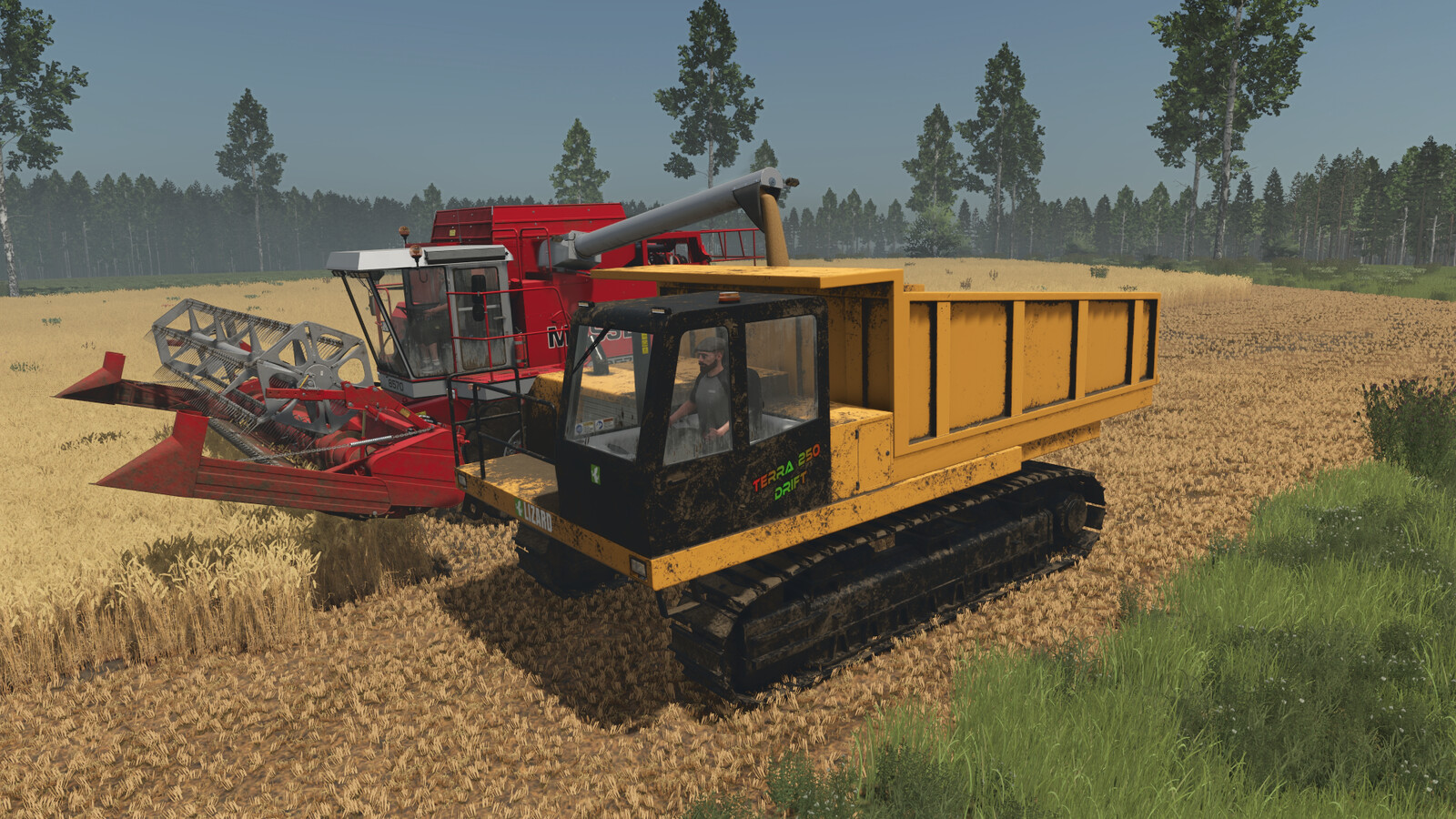 Tracked Dump Truck