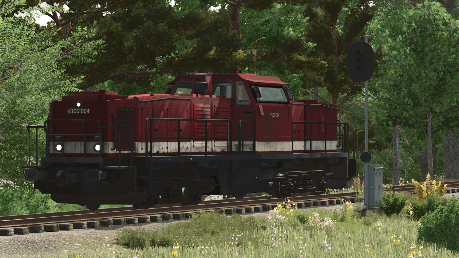 Diesel Locomotive "V100" (Prefab*)