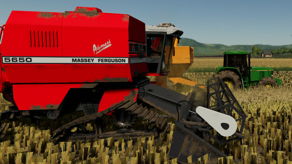 Massey Ferguson 5650 And Massey Ferguson 5650 Cutter