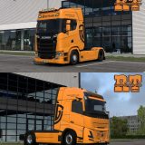 Tuv Trans Skin Pack v1.0 ETS2