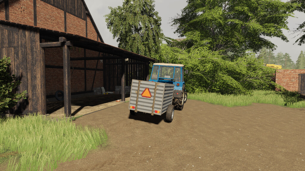 Old Cattle Trailer