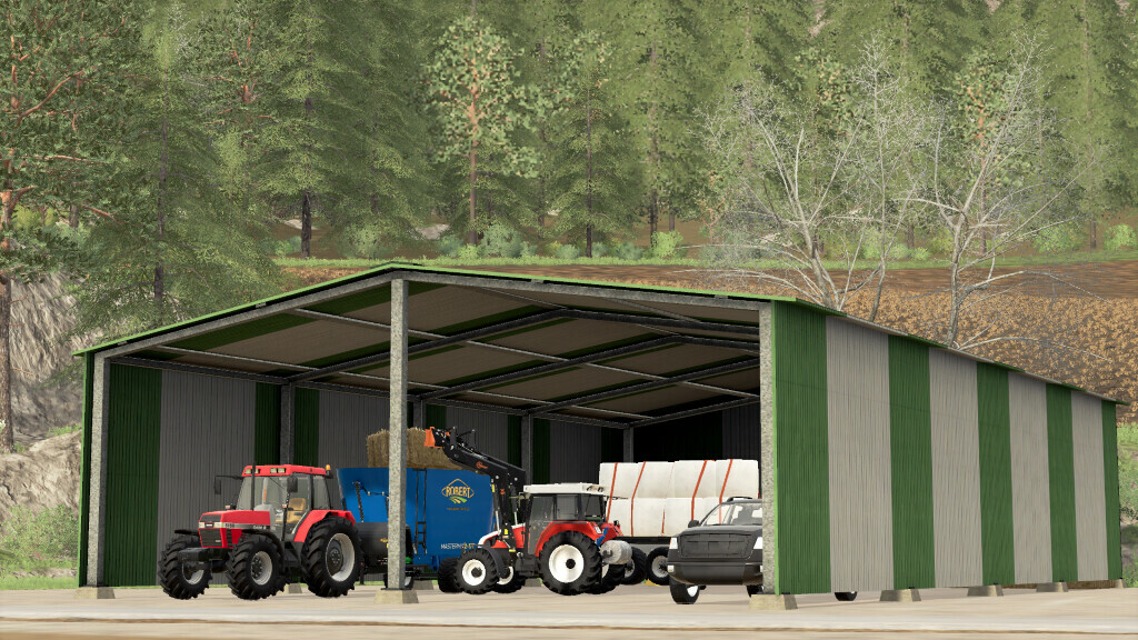 Pack 12 Sheds Metal