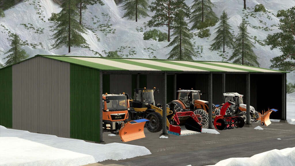 Pack 12 Sheds Metal