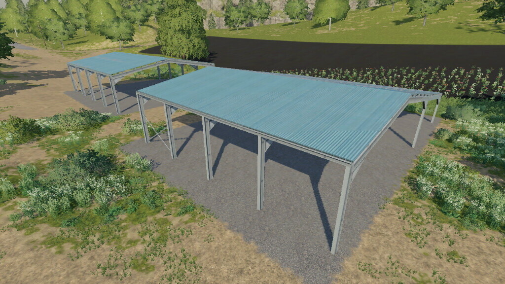 Pack 12 Sheds Metal