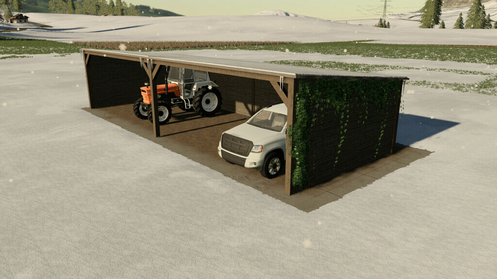 Old Polish Brick Barn