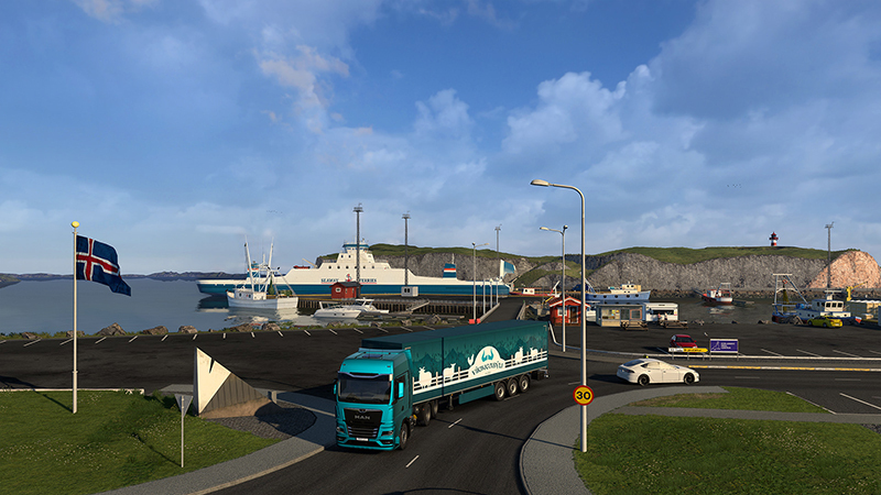 Iceland: Ferries + Transparent Water