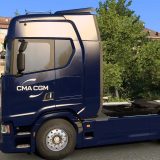 8K CMA CGM SCANIA S BEV 11 10 2026 v2.0 1.40 1.61 ETS2