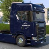 8K CMA CGM SCANIA S BEV 11 10 2026 v2.0 1.40 1.61 ETS2