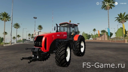 МОД BELARUS-3522 V1.0.0.0 ДЛЯ FARMING SIMULATOR 2019