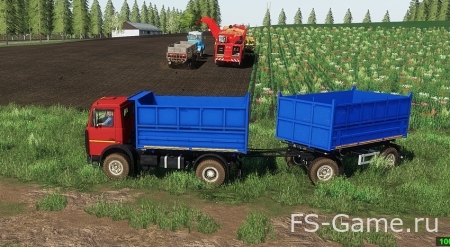 МОД MAZ-5551 ДЛЯ FARMING SIMULATOR 2019