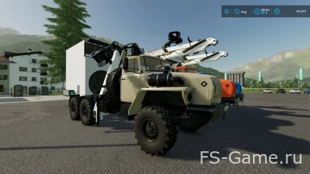 MOД URAL 44202 MNX, MNX-T V1.0.0.0 ДЛЯ FARMING SIMULATOR 2022