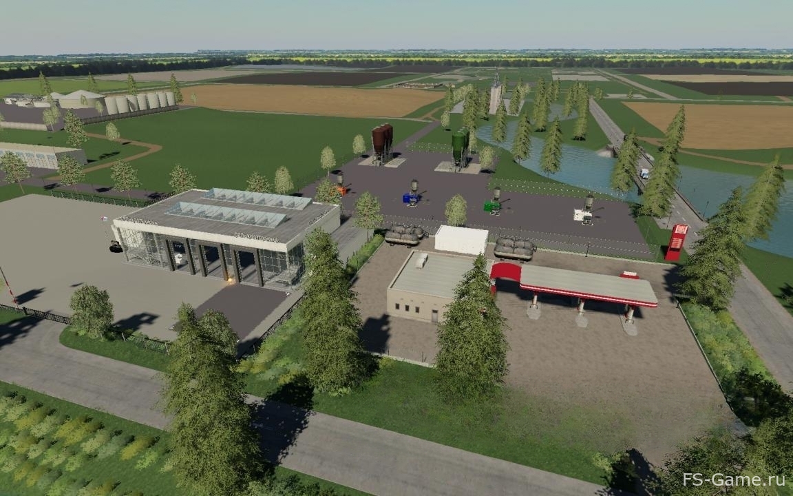 Карта «Покровка» версия Версия 2.0.2.5 GOLD для FARMING SIMULATOR 2019