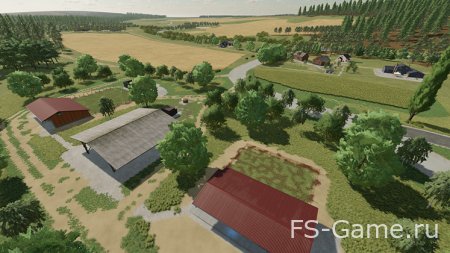 МОД КАРТА ДЕРЕВНЯ ДЕРЕВЯГИНО V0.9.8.0 ДЛЯ FARMING SIMULATOR 2022